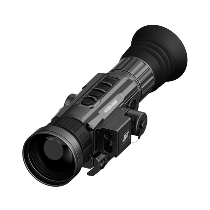 DNT Hydra-LRF Multi-Function Thermal Scope with Laser Rangefinder and Ballistic Calculator - Standalone Scope, Clip-On, Handheld Monocular