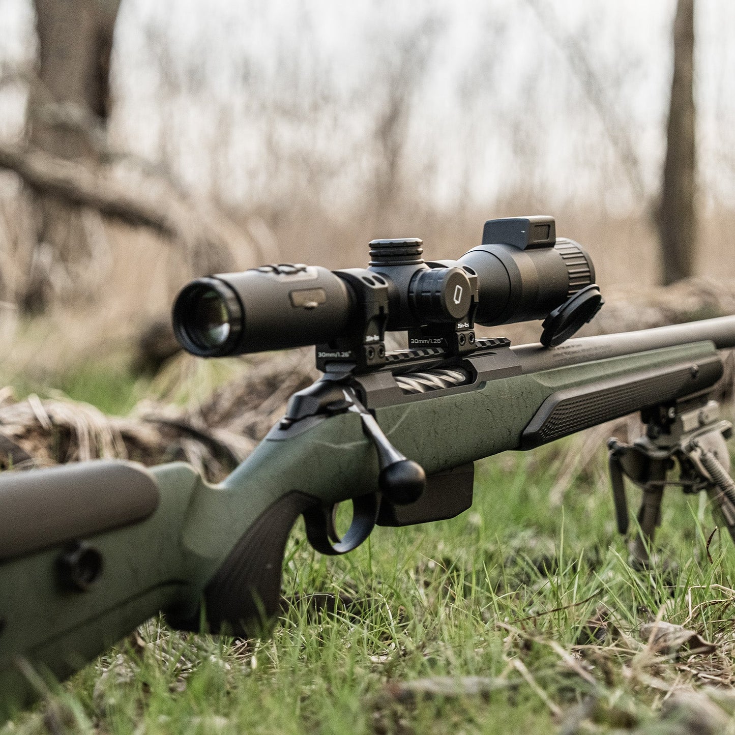 DNT ZULUS 4K Tube-Style Digital Day & Night Vision Scope with Laser Rangefinder and DNT Ballistic Engine