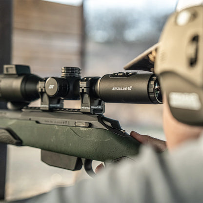 DNT ZULUS 4K Tube-Style Digital Day & Night Vision Scope with Laser Rangefinder and DNT Ballistic Engine